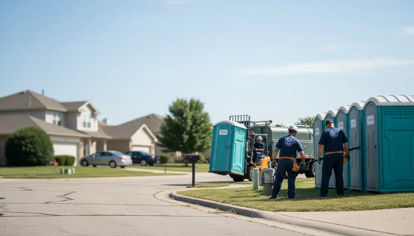 Porta Potty Rental in Donnelsville, OH near me